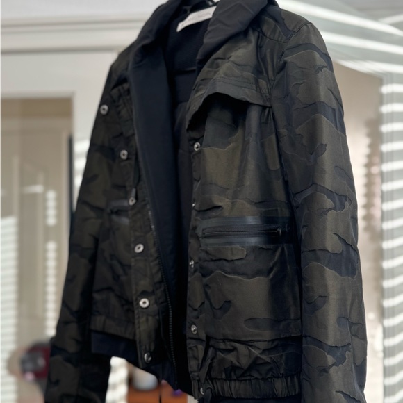 Blanc Noir Camo Aviator Jacket - Picture 2 of 9